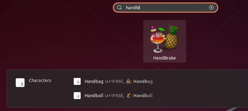Emojis Desktop Sök Ubuntu