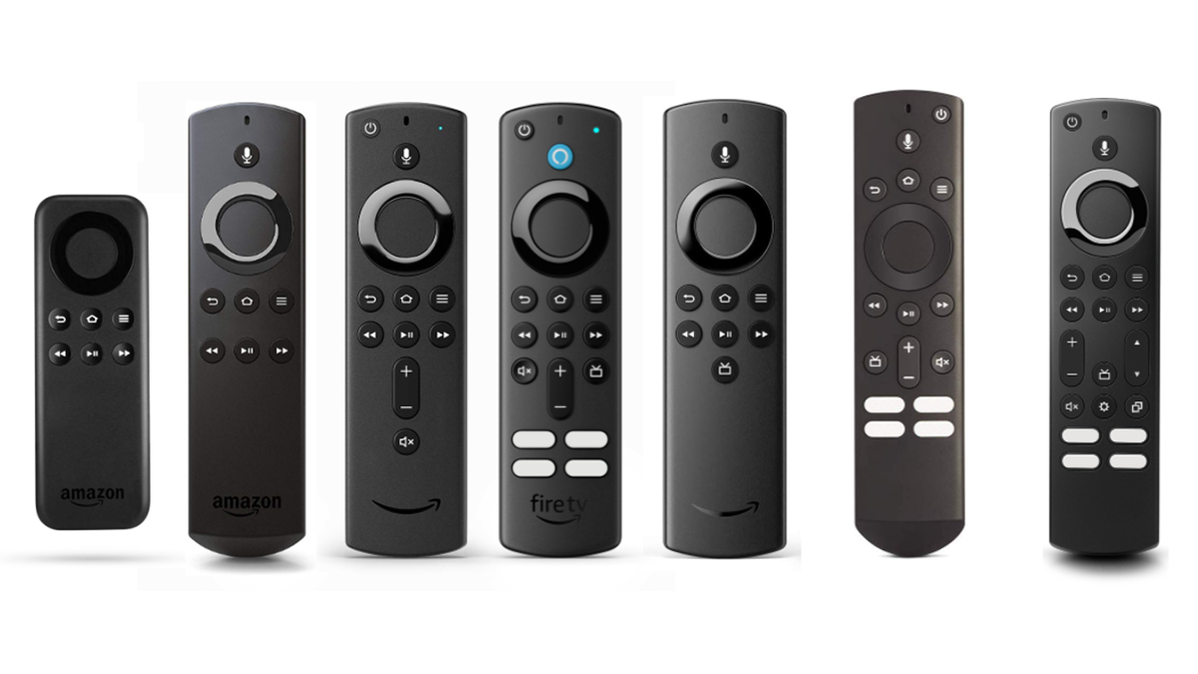 Amazon Fire TV Stick remotes.