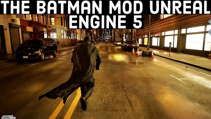 the batman unreal engine 5 tech demo
