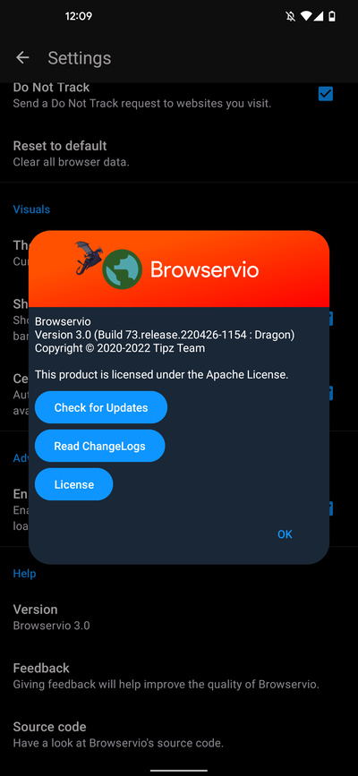 Browservio about