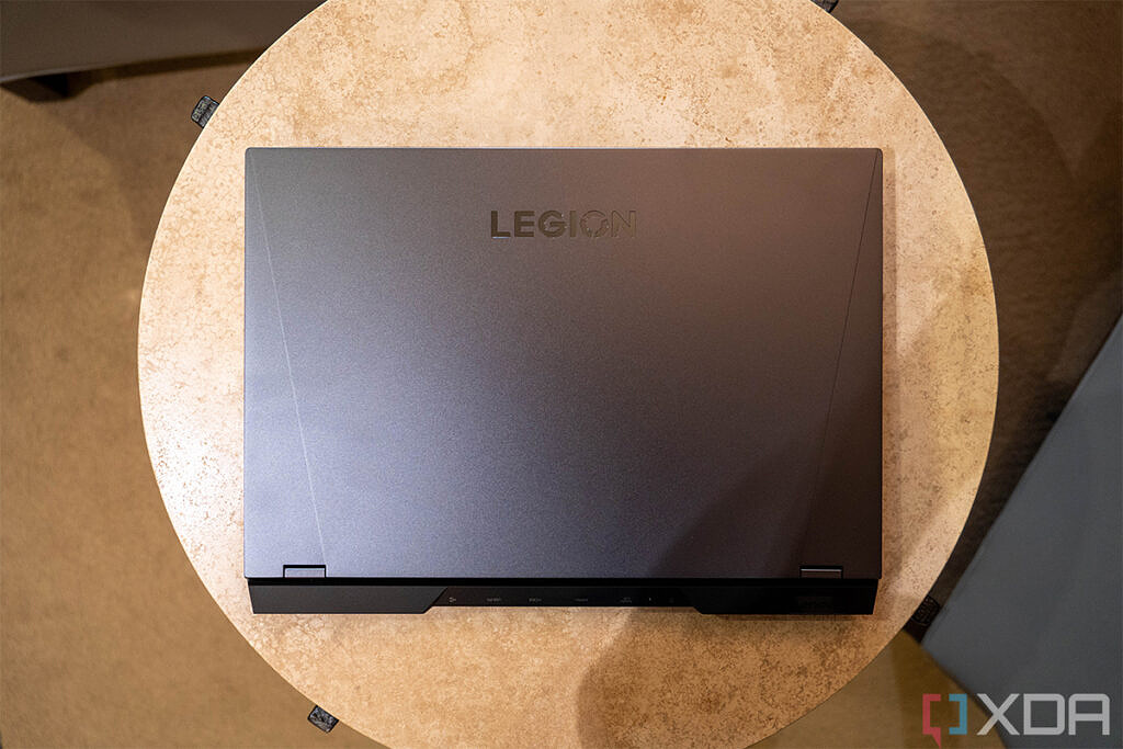 Top down view of Lenovo Legion 5i Pro