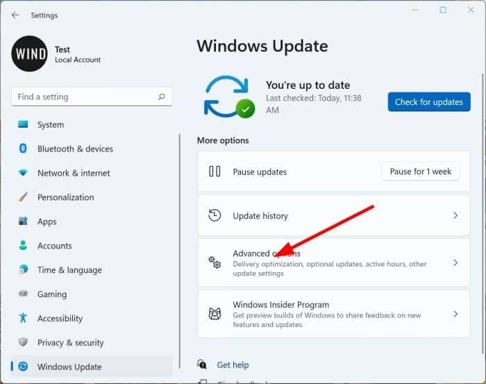 check for Windows Update in Windows 11 pic4