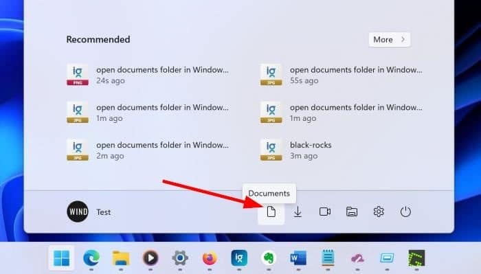 open documents folder in Windows pic6