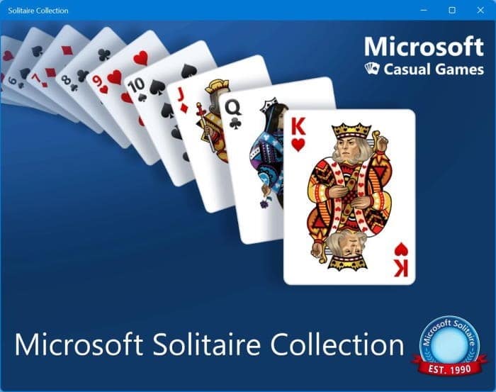 reinstall microsoft solitaire collection in Windows 11 pic01