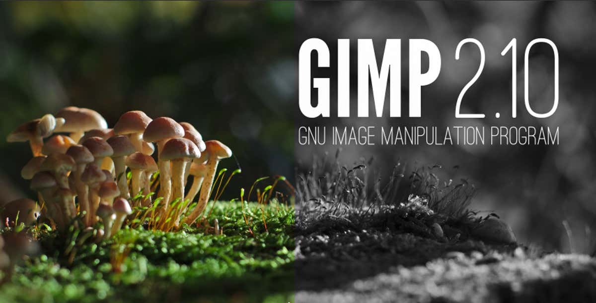 วิธีสร้างภาพขาวดำใน GIMP