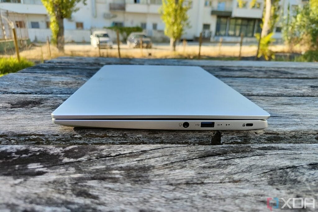 Right-side view of the Acer Swift 3 showing its ports