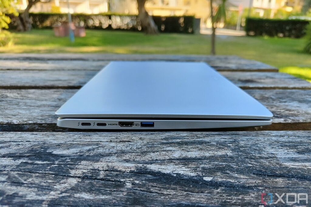Left-side view of the Acer Swift 3 showing its ports
