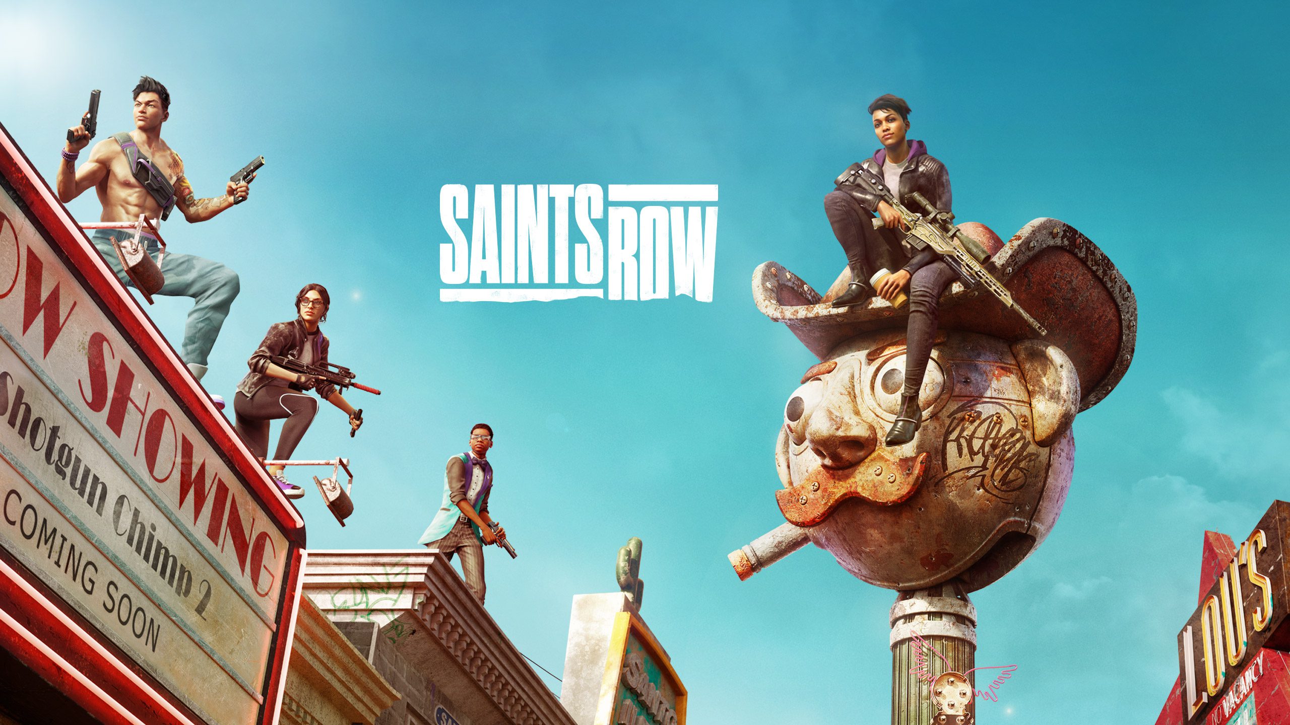 Saints Row game poster