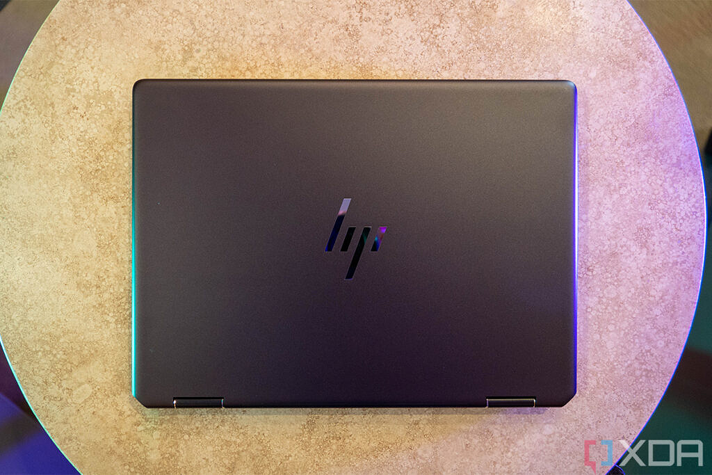 Top down view of HP Spectre x360