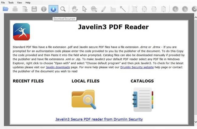 Best free pdf readers: Javelin pdf reader