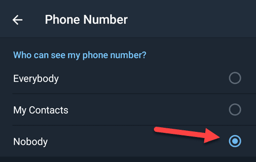 Ver-número de telefone