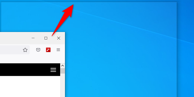 Drag an app to either side of the screen.