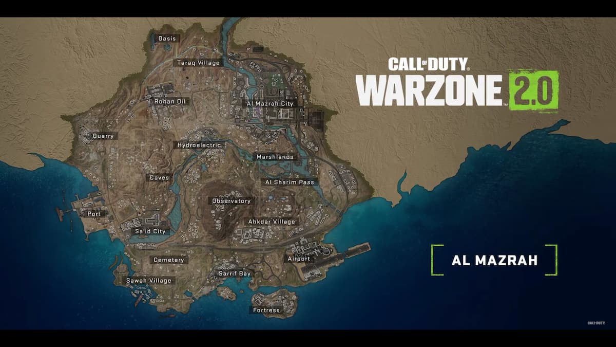 Call of Duty Warzone 2.0 Reveals New Dessert Map Al Mazrah