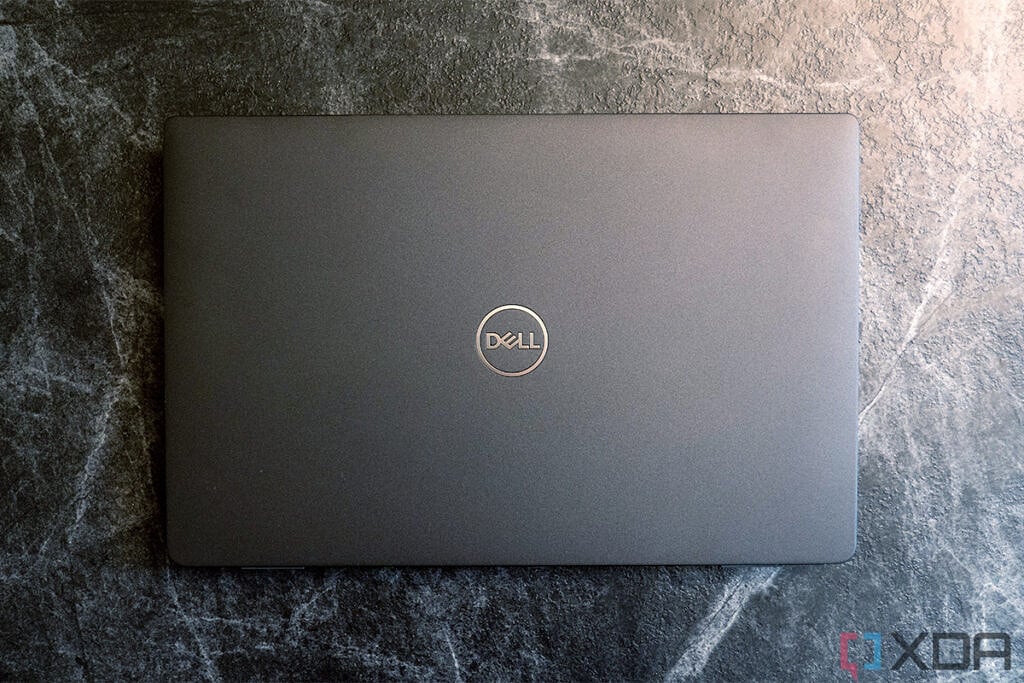 Top down view of Dell Latitude 7330 Ultralight