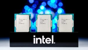 exibição de CPU Intel