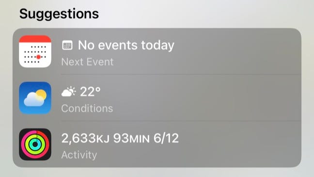 Change date display on iPhone lock screen