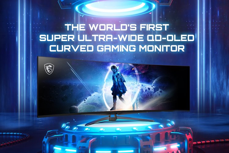 's Werelds eerste super-ultrabrede gebogen gamingmonitor is (bijna) hier