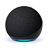 Afbeelding van de geheel nieuwe Echo Dot (5e generatie, release 2022) slimme luidspreker met Alexa | Houtskool