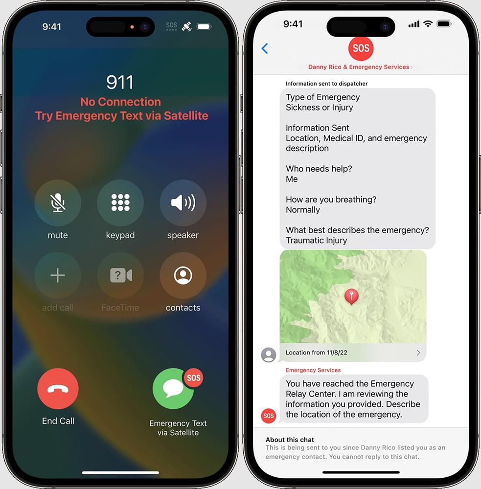 Apple voegt ondersteuning voor Emergency SOS via Satellite toe aan de iPhone 14-serie