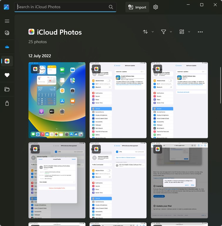 De Microsoft Foto's-app met integratie van iCloud Foto's is nu beschikbaar voor alle gebruikers