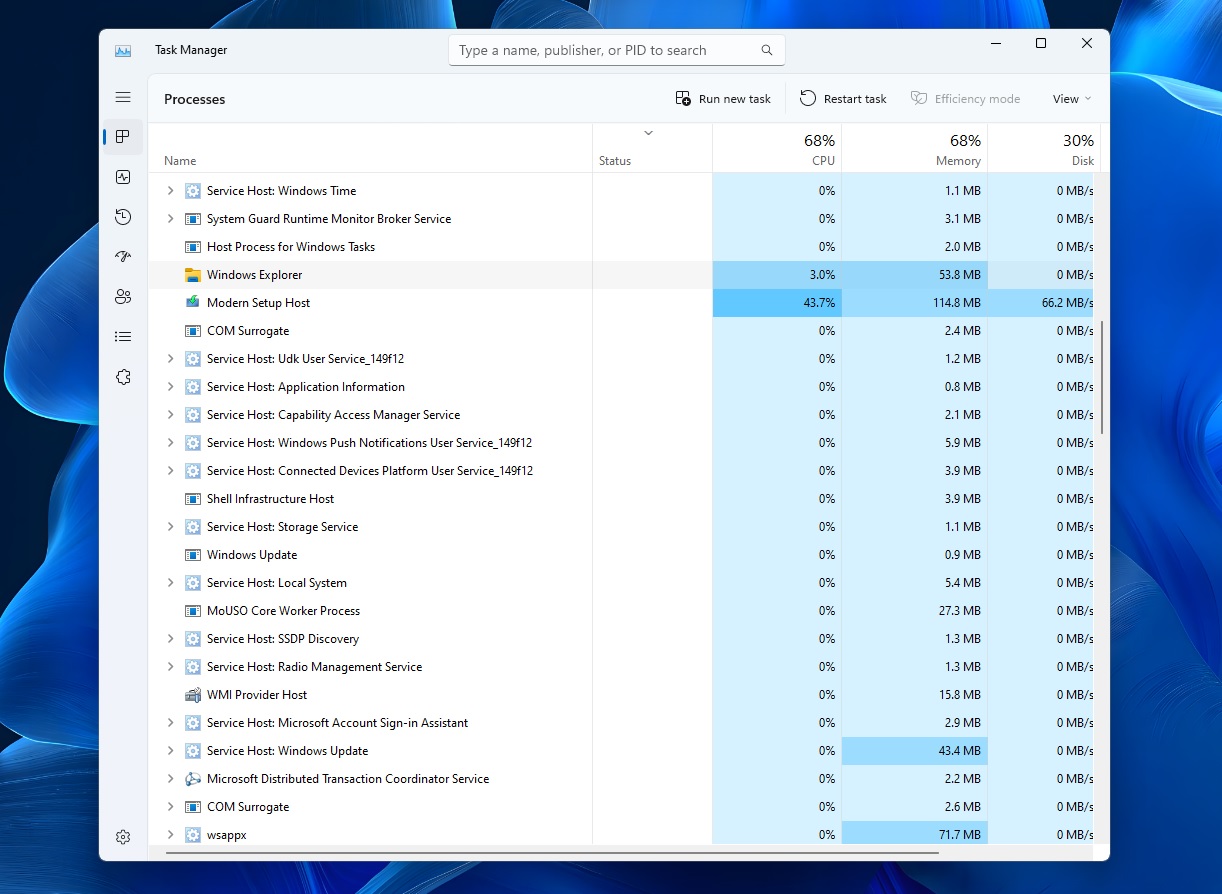 Microsoft haluaa tehdä Windows 11 nopeammin irrottamalla ominaisuudet explorer.exe-tiedostosta