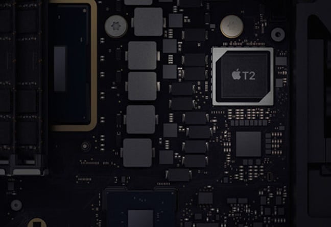 Chip de segurança T2 no Mac mini 2019