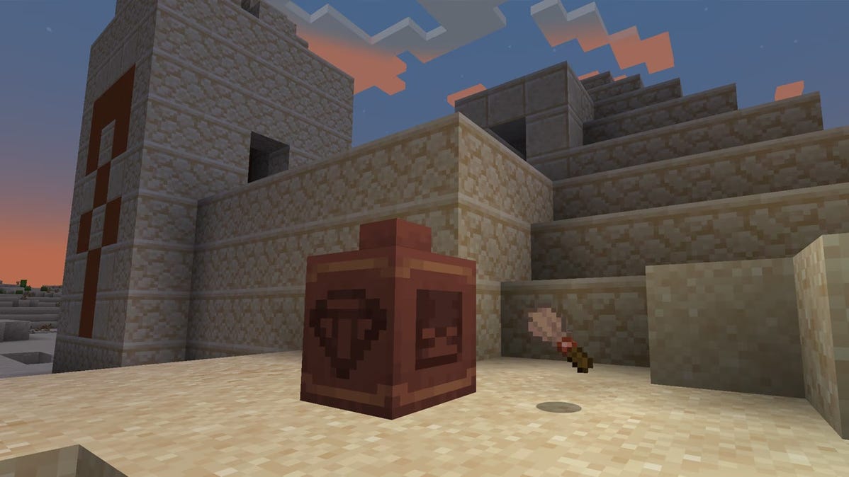 Pottery in Minecraft