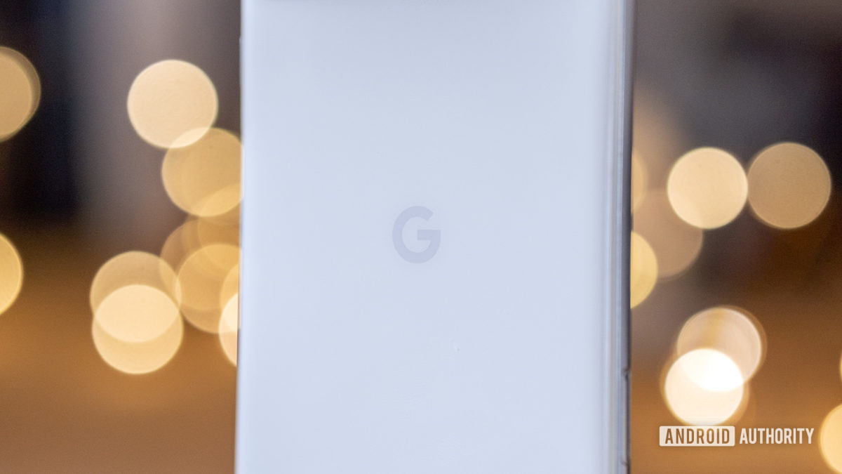 Google Pixel logo macro