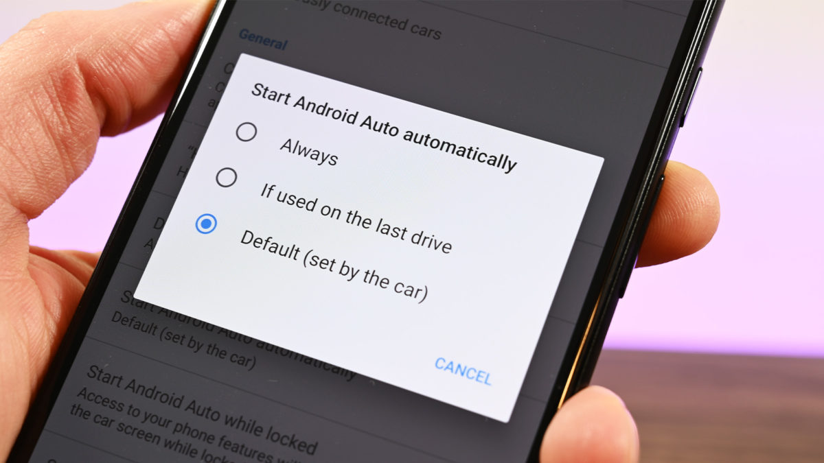 Avvia Android Auto automaticamente