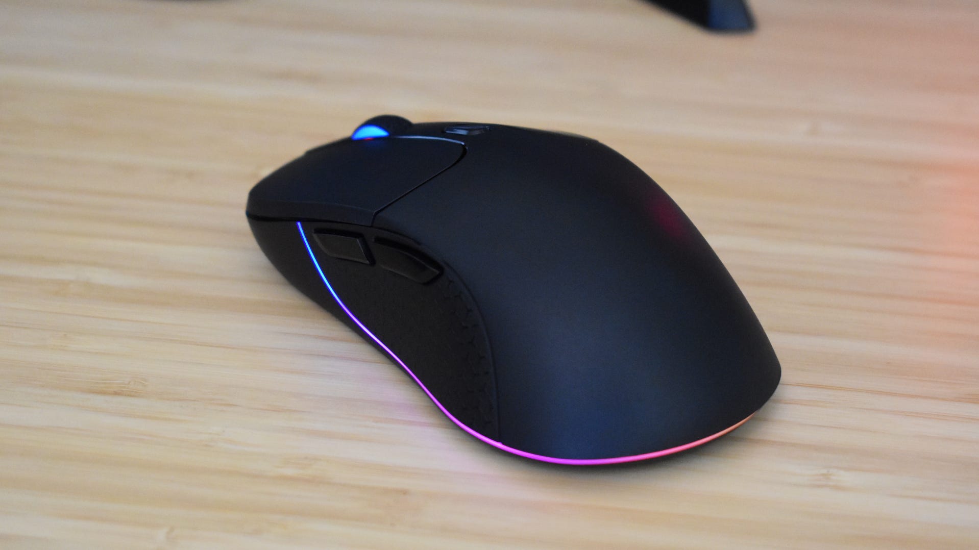 Keychron M3 Gaming Mouse resting on desk