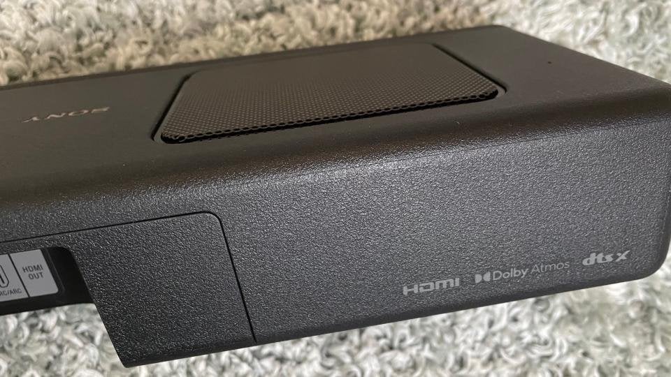Sony HT-A5000 review - rear logos