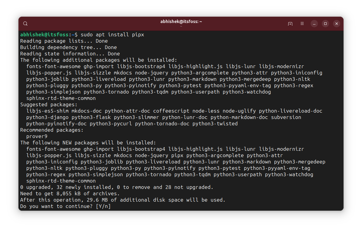 Handling Externally Managed Environment Error With Pip in Ubuntu 23.04